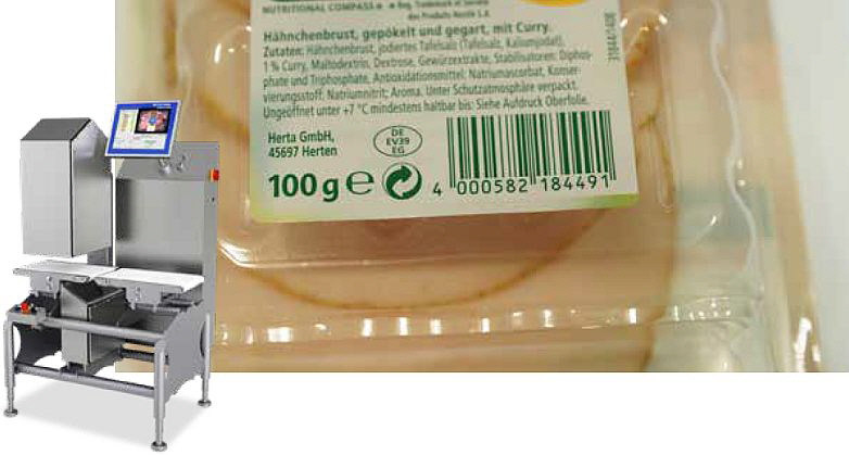 Mettler Toledo - Druck-, Etikett- und Siegelnahtinspektion mit der V2640 Mettler Toledo - Druck-, Etikett- und Siegelnahtinspektion mit der V2640