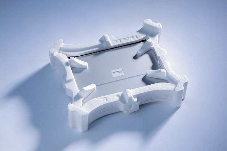 Storopack - Flexible Laptopverpackung aus EPP Storopack - Flexible Laptopverpackung aus EPP