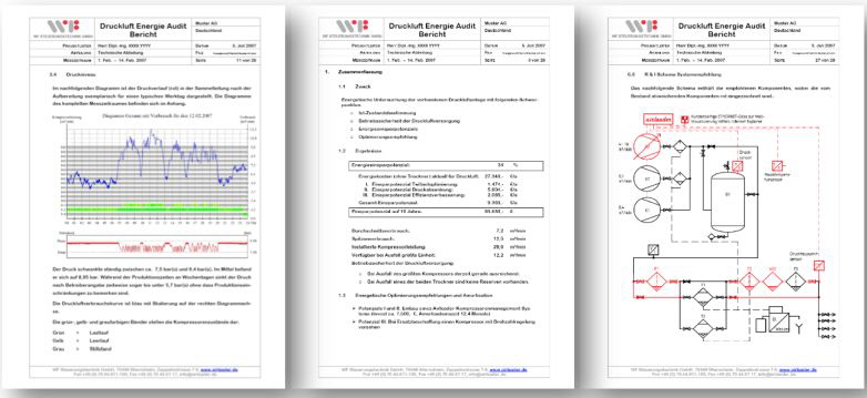 WF Steuerungstechnik - Druckluft-Audit